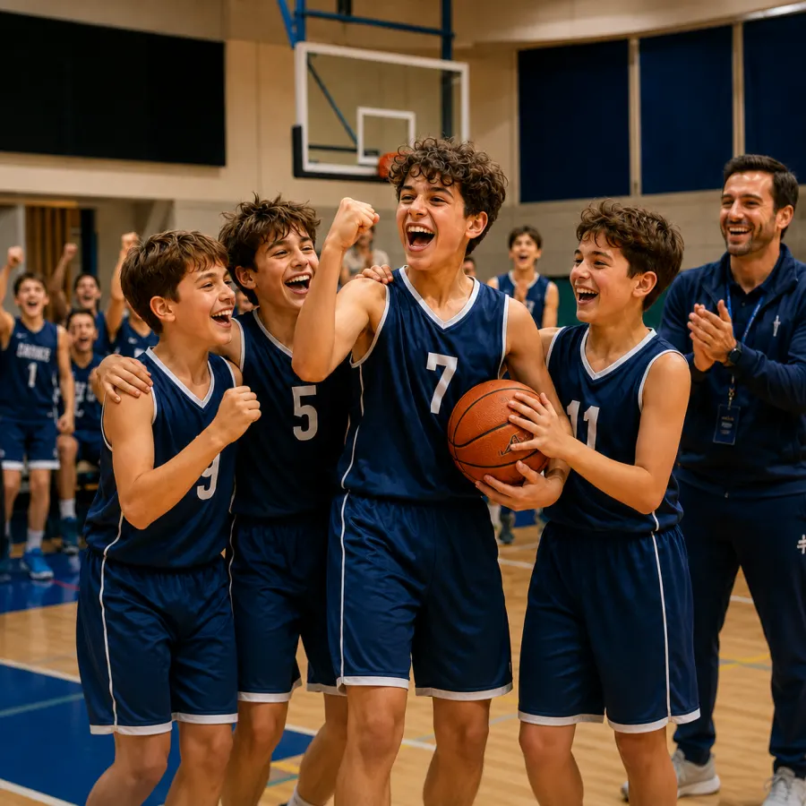 Basketbol Takımımız Finalde